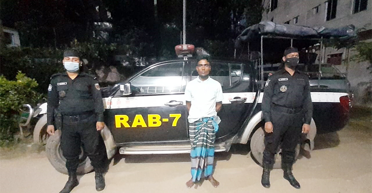 কোম্পানীগঞ্জে অস্ত্রসহ যুবক গ্রেফতার