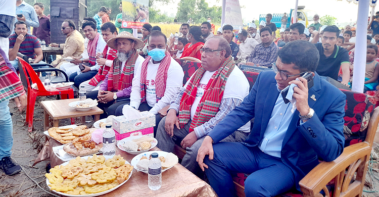 নোয়াখালীতে নবান্ন উৎসবে পিঠা-পুলির ধুম