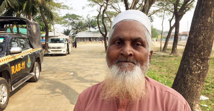 ৩৯ বছর পর ভোট দিলেন মাওলানা সাইফুল্যাহ