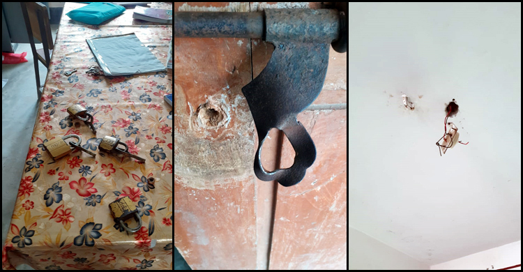 নোয়াখালীতে বিদ্যালয়ের তালা ভেঙে ১১ ফ্যান চুরি