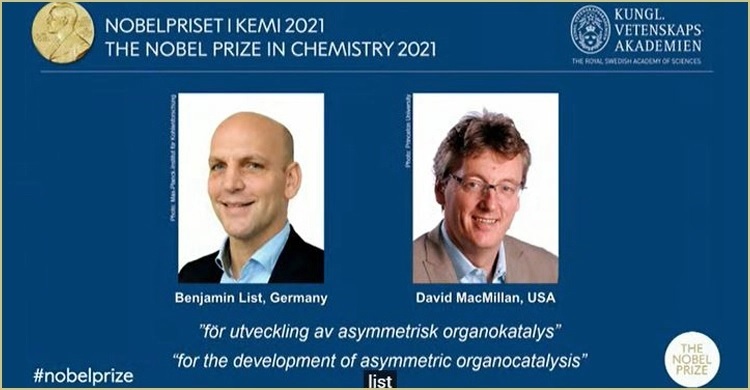 Nobel Prize in chemistry announced