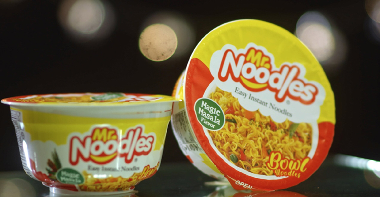 Mr. Noodles introduces Bowl Noodles