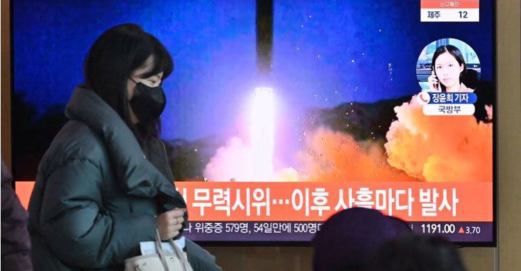 North Korea fires two suspected ballistic missiles, Seoul says