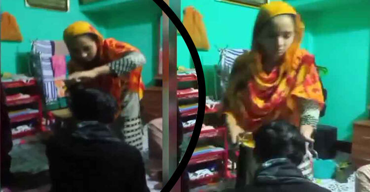 কলেজ ছাত্রীর চুল কেটে নির্যাতনের ঘটনায় নারী গ্রেফতার