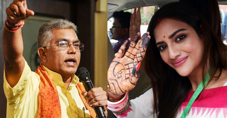 ভোট পেতে সিঁদুর লাগিয়ে হিন্দুদের বোকা বানিয়েছেন নুসরাত: দিলীপ