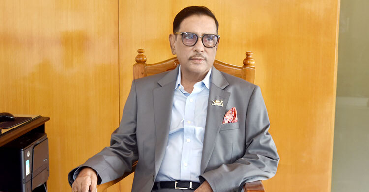 আমাদের হাঁটু ভাঙবে না, কোমরও ভাঙবে না: ফখরুলকে ওবায়দুল কাদের