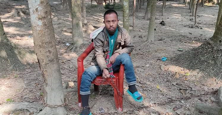 শিকলে বাঁধা ওবায়দুরের জীবন