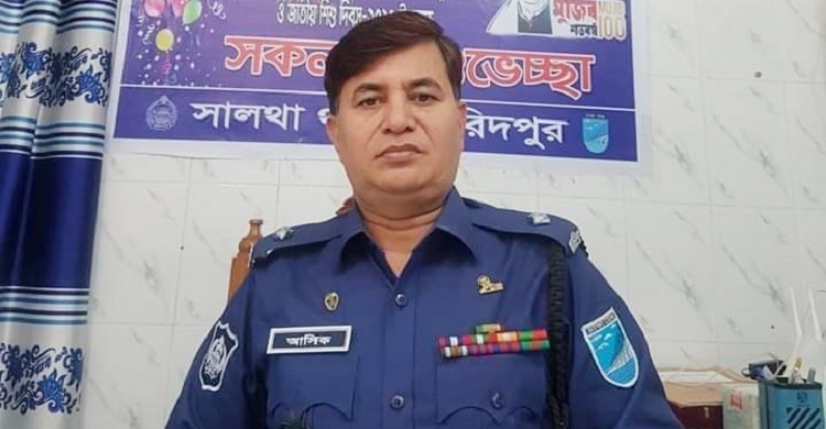 সালথা থানার সেই ওসিকে বদলির আদেশ