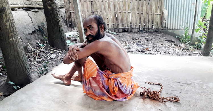 তিন বছর শিকলবন্দি ফরিদপুরের ওমর ফারুক