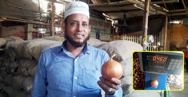 একটি পেঁয়াজের দাম ১০০ টাকা