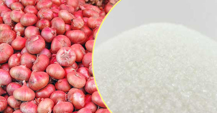 পেঁয়াজ-চিনির দাম নিয়ন্ত্রণে শুল্ক কমলো
