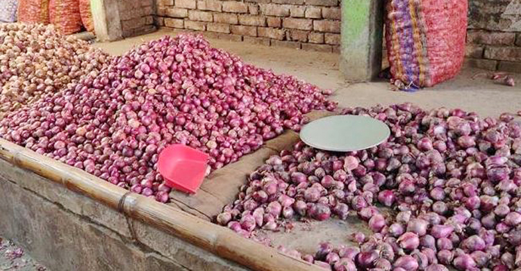 ভারতীয় পেঁয়াজ আমদানির খবরে কেজিতে দাম কমল ৩০ টাকা