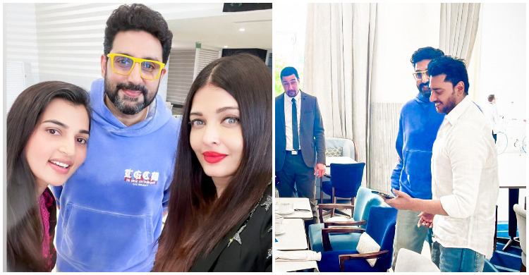 অভিষেক-ঐশ্বরিয়ার সঙ্গে অনন্ত-বর্ষার আড্ডা