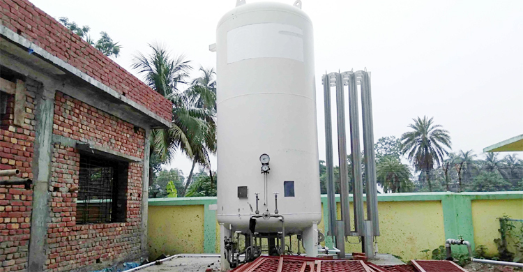 নওগাঁয় লিকুইড অক্সিজেন সেবা পাচ্ছেন রোগীরা