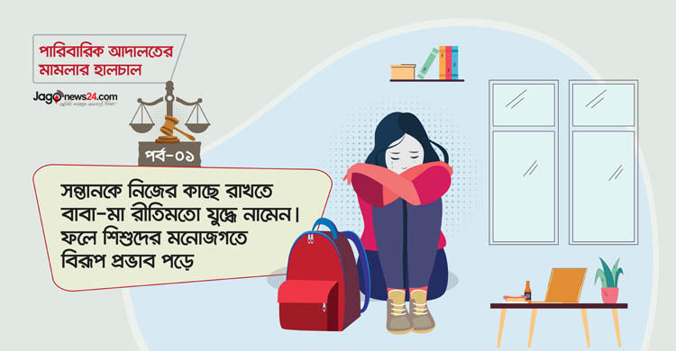 পারিবারিক দ্বন্দ্বের বলি অসহায় শিশু