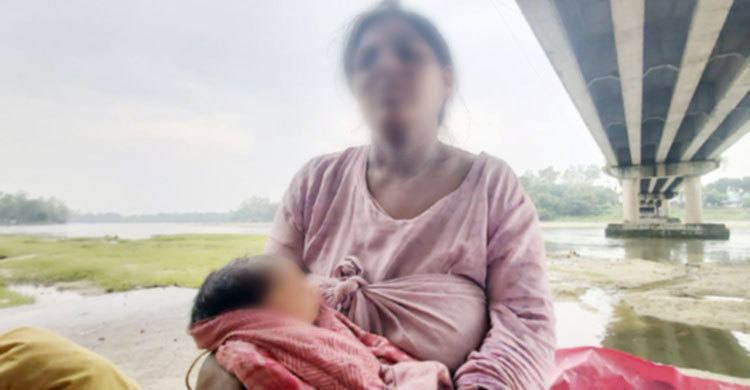 পঞ্চগড়ে সেতুর নিচে মানসিক ভারসাম্যহীন নারীর সন্তান প্রসব