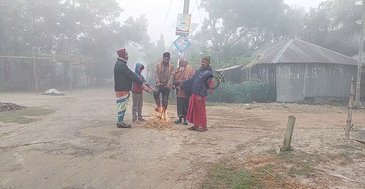 কনকনে শীতে বিপাকে খেটে খাওয়া মানুষ, কমেছে আয়