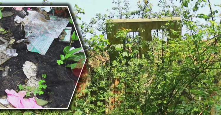 দখলে পরিত্যক্ত এক শহীদ মিনার!