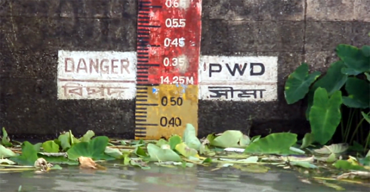 পাবনায় দ্রুত বাড়ছে নদীর পানি, প্লাবিত নিম্নাঞ্চল