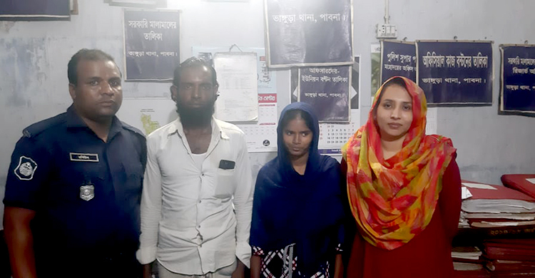 ওসির মানবিকতায় স্মৃতি হারানো কিশোরী ফিরল স্বজনদের কাছে