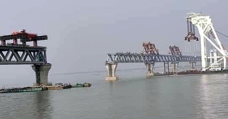 স্বপ্নের সেতুতে কাল বসছে শেষ স্প্যান