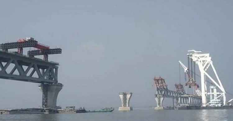 6km of Padma Bridge now visible