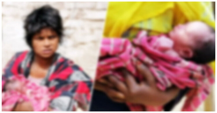 রাস্তায় নিজেই সন্তান প্রসব করলেন পাগলি | ২৫ ফেব্রুয়ারি ২০২১