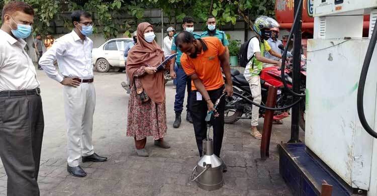ওজনে কারচুপি: পেট্রল পাম্পের বিরুদ্ধে মামলা