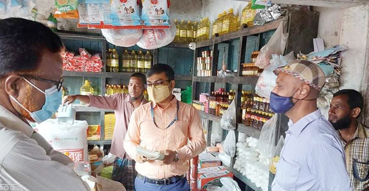 পঞ্চগড়ে ৪ ব্যবসা প্রতিষ্ঠানকে জরিমানা