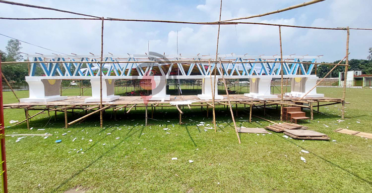 পঞ্চগড়ে পদ্মা সেতুর আদলে রেপ্লিকা, টিভির পর্দায় দেখবেন উদ্বোধন