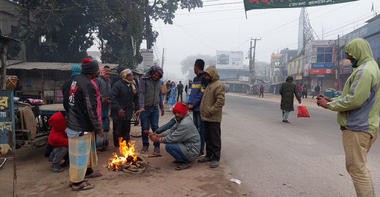 পঞ্চগড়ে অব্যাহত মৃদু শৈত্যপ্রবাহ