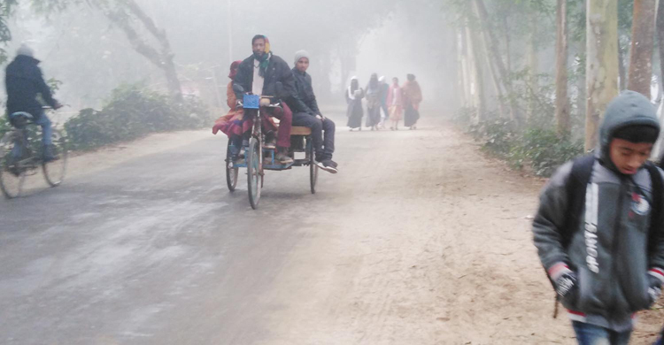 গত চারদিন ধরে দেশের সর্বনিম্ন তাপমাত্রা তেঁতুলিয়ায়