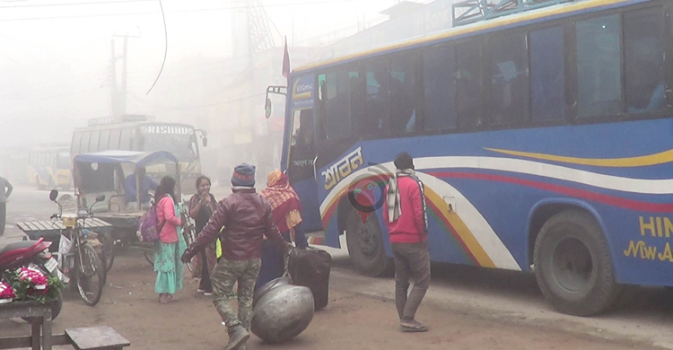 কুয়াশায় ঢাকা পঞ্চগড়, তাপমাত্রা নেমেছে ৮ ডিগ্রিতে
