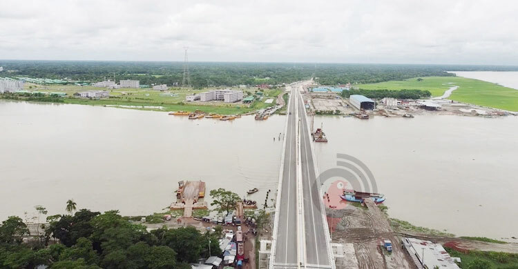 PM opens Payra Bridge to traffic