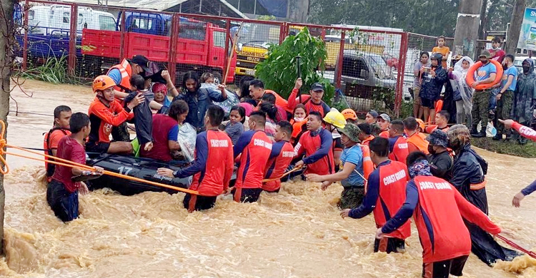 Death toll from Philippines typhoon climbs to 12