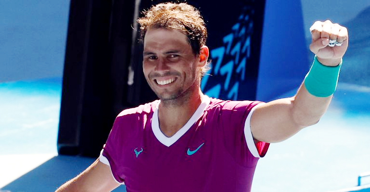 Battling Nadal into Melbourne semis