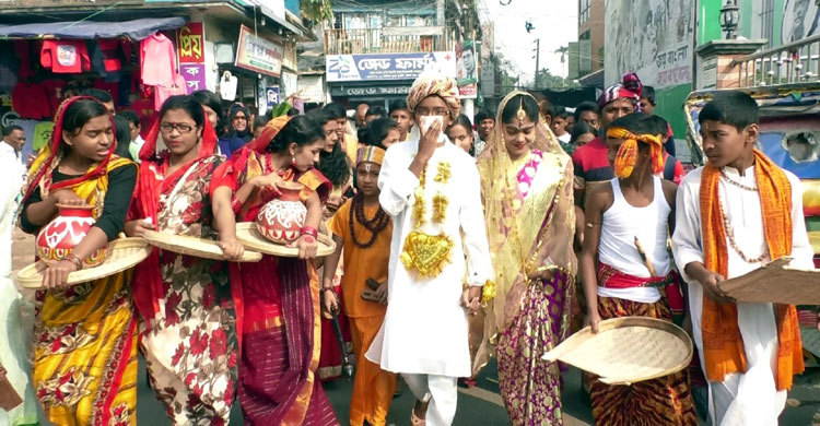 গাইবান্ধায় নানা অয়োজনে নবান্ন উৎসব পালিত