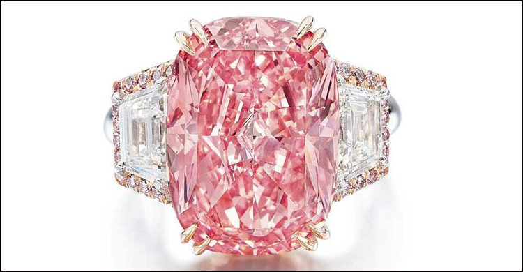 Pink diamond sells for nearly $58 million in Hong Kong