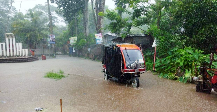 জোয়ারের পানিতে পিরোজপুরের নিম্নাঞ্চল প্লাবিত