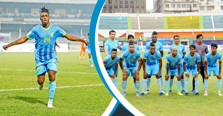 বেলফোর্টের হ্যাটট্রিক, রহমতগঞ্জকে উড়িয়ে আবাহনীর বড় জয়