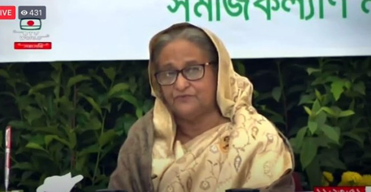 মানুষের সেবক হিসেবে কাজ করে যেতে চাই : প্রধানমন্ত্রী