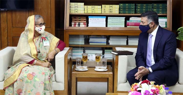 শেখ হাসিনাকে ভারত সফরের আমন্ত্রণ নরেন্দ্র মোদীর