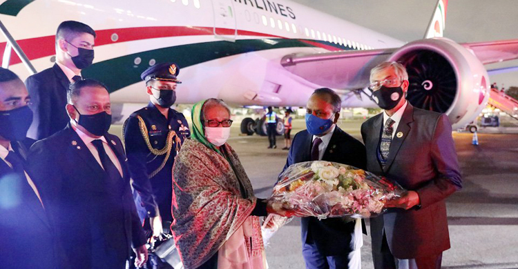 PM arrives in New York to attend 77th UNGA