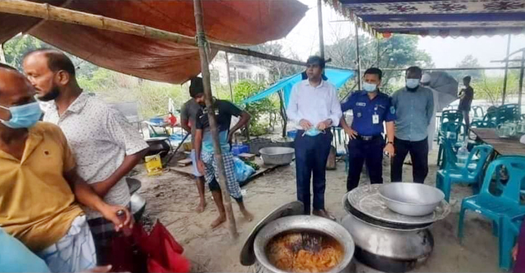 বিয়েবাড়িতে হাজির মোবাইল কোর্ট, ৪০০ অতিথির খাবার খেল দুস্থ-এতিমরা