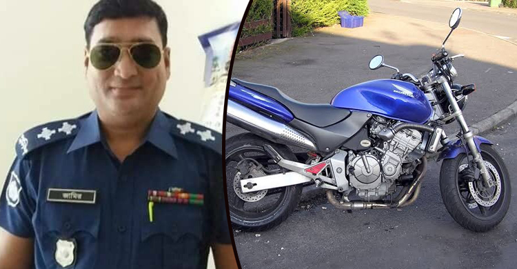 জব্দ মোটরসাইকেল নিয়ে পালালেন এসআই জামির