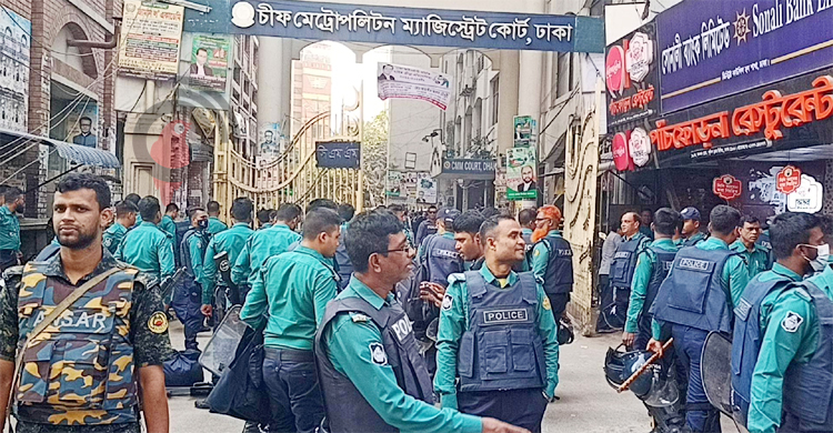 ফখরুল-আব্বাস গ্রেফতার: আদালতে অতিরিক্ত পুলিশ মোতায়েন