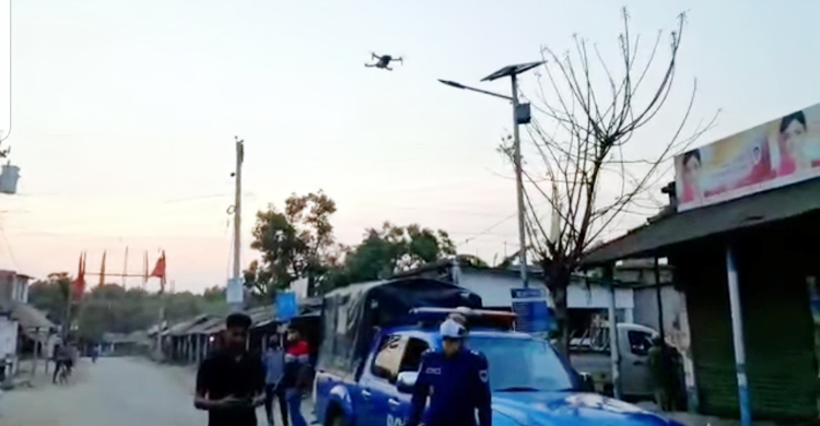 ড্রোন দিয়ে আড্ডাবাজদের খুঁজছে সাতক্ষীরা পুলিশ