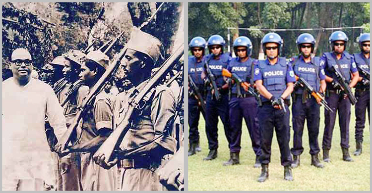 ৫০ বছরে পুলিশের অগ্রগতি