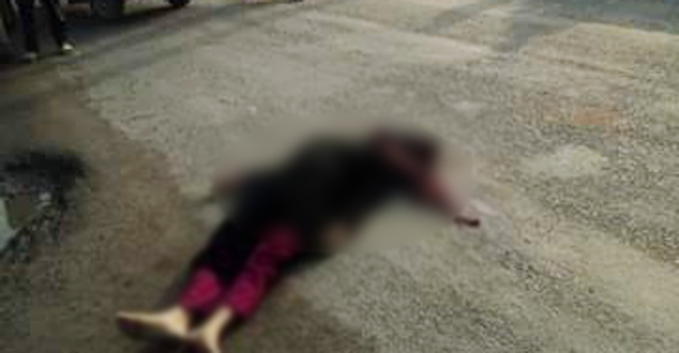 ট্রাকচাপায় প্রাণ গেল নারীর, স্বামী-সন্তান হাসপাতালে