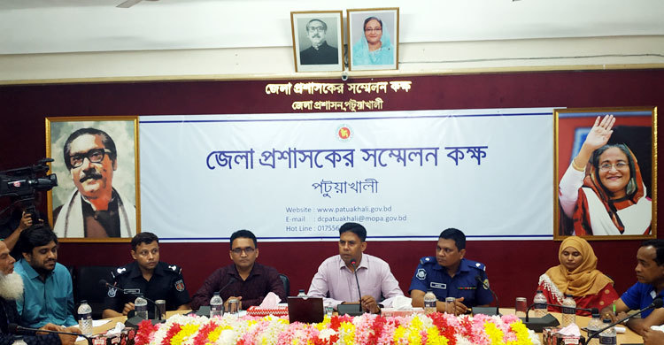ঘূর্ণিঝড় ‘বুলবুল’ মোকাবেলায় প্রস্তুত পটুয়াখালী 